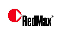 A red and black logo for redmax