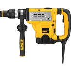 A yellow and black drill with a screwdriver