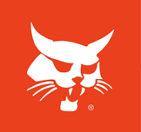 A red and white cat logo with tongue out.